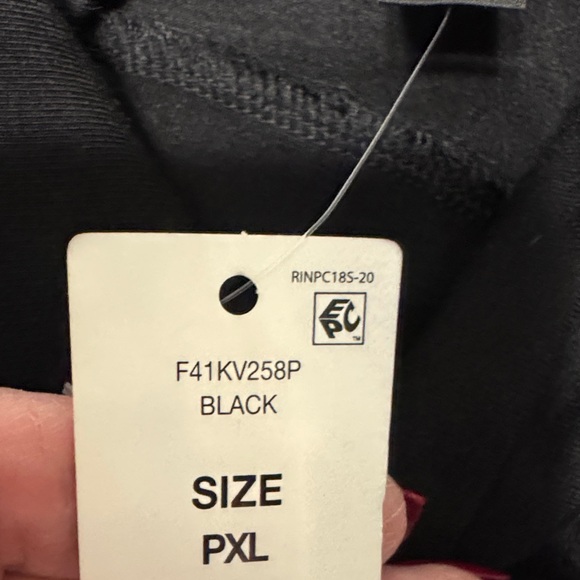 Investments Petites Black Turtleneck XL NWT - Picture 3 of 3